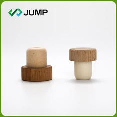 Butelka wina drewniana czapka